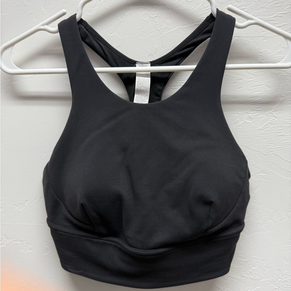 Lululemon Wunder Train Longline Sports Bra - size 8